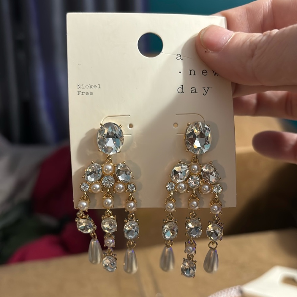 A new day brand dangle earrings